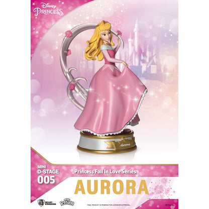 Beast Kingdom Mini D Stage Disney Princess Fall In Love Series Aurora Figurine