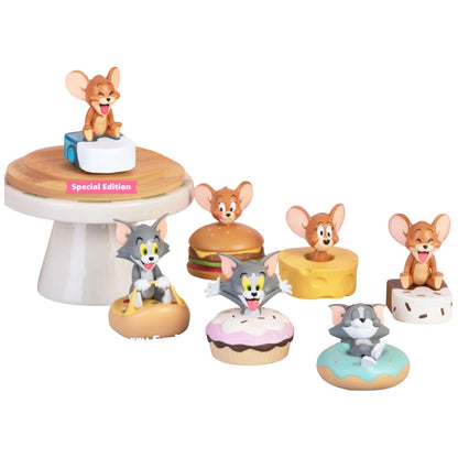 Beast Kingdom Pull Back Cars Tom and Jerry Series Blind Box Set 6 in the Assortment Figurine
