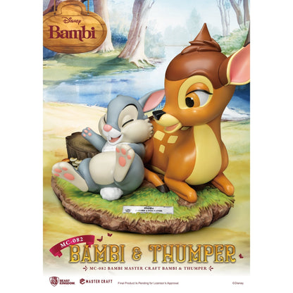 Beast Kingdom Master Craft Bambi Bambi & Thumper Figurine