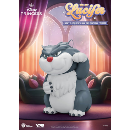 Beast Kingdom Piggy Bank Vinyl Large Disney Classic Series Cinderella Lucifer Figurine