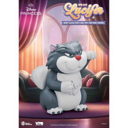 Beast Kingdom Piggy Bank Vinyl Large Disney Classic Series Cinderella Lucifer Figurine