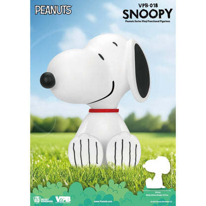 Beast Kingdom Piggy Bank Vinyl Large Peanuts Snoopy Figurine