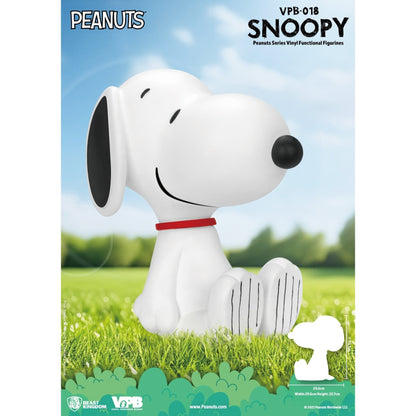 Beast Kingdom Piggy Bank Vinyl Large Peanuts Snoopy Figurine