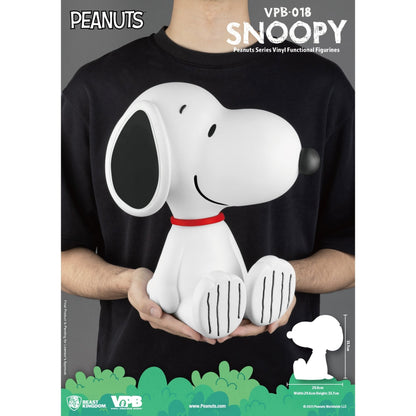 Beast Kingdom Piggy Bank Vinyl Large Peanuts Snoopy Figurine