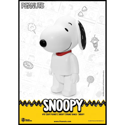 Beast Kingdom Piggy Bank Vinyl Large SYAKING-BANG!! Peanuts Snoopy Figurine