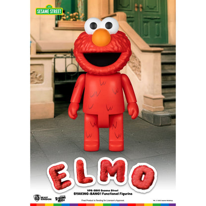 Beast Kingdom Piggy Bank Vinyl Large Sesame Street SYAKING-BANG!! Functional Figurine Elmo Figurine