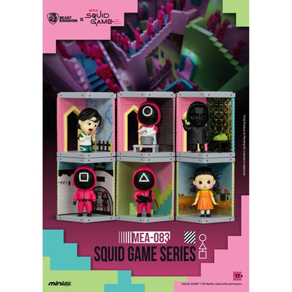 Beast Kingdom Mini Egg Attack Squid Game Series Blind Box Set 6 in the Assortment Figurine