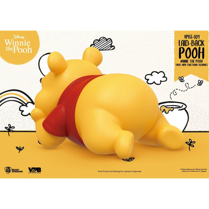 Beast Kingdom Piggy Bank Vinyl Small Winnie the Pooh Laid Back Pooh Figurine