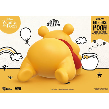 Beast Kingdom Piggy Bank Vinyl Small Winnie the Pooh Laid Back Pooh Figurine
