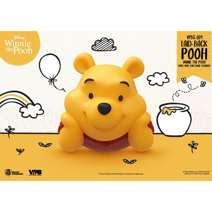 Beast Kingdom Piggy Bank Vinyl Small Winnie the Pooh Laid Back Pooh Figurine