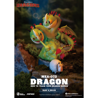 Beast Kingdom Mini Egg Attack How to Train Your Dragon Series Blind Box Set 6 in the Assortment Figurine