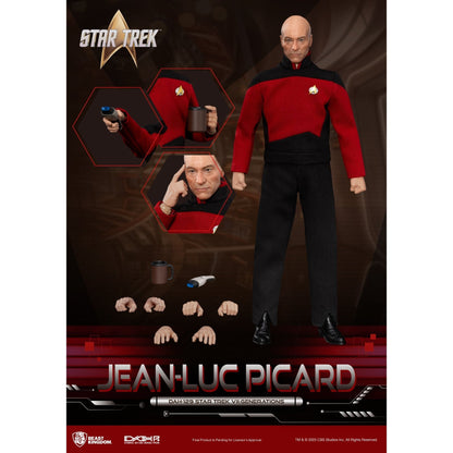 Beast Kingdom Dynamic Action Heroes Star Trek VII Generations Jean-Luc Picard Figurine
