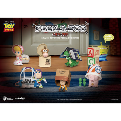Beast Kingdom Mini Egg Attack Toy Story Hide and Seek Series Blind Box Set 6 in the Assortment Figurine