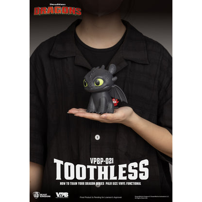 Beast Kingdom Piggy Bank How to Train Your Dragon Palm Size Vinyl Functional Figurine Toothless Figurine