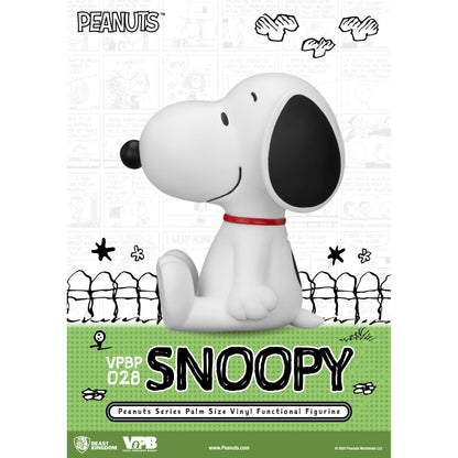 Beast Kingdom Piggy Bank Peanuts Series Palm Size Vinyl Functional Figurine Snoopy Figurine