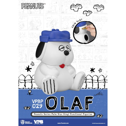 Beast Kingdom Piggy Bank Peanuts Series Palm Size Vinyl Functional Figurine Olaf Figurine