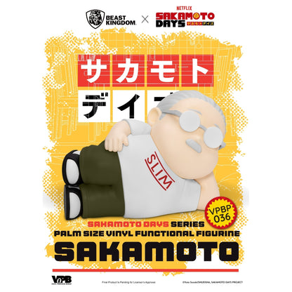 Beast Kingdom Piggy Bank Sakamoto Days Series Palm Size Vinyl Functional Figurine Taro Sakamoto Figurine