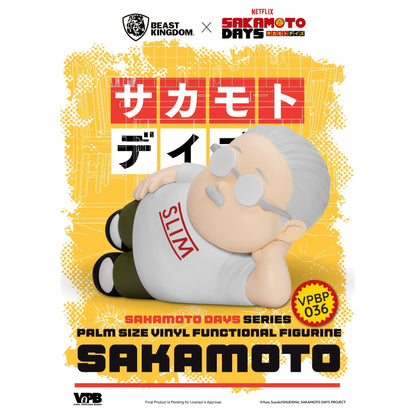 Beast Kingdom Piggy Bank Sakamoto Days Series Palm Size Vinyl Functional Figurine Taro Sakamoto Figurine