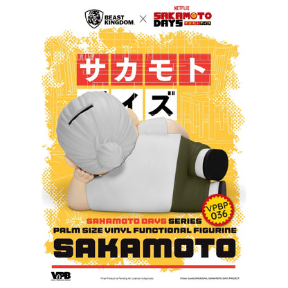Beast Kingdom Piggy Bank Sakamoto Days Series Palm Size Vinyl Functional Figurine Taro Sakamoto Figurine