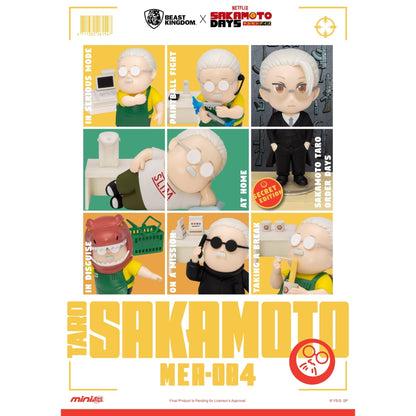 Beast Kingdom Mini Egg Attack Sakamoto Days Blind Box Set 6 in the Assortment Figurine