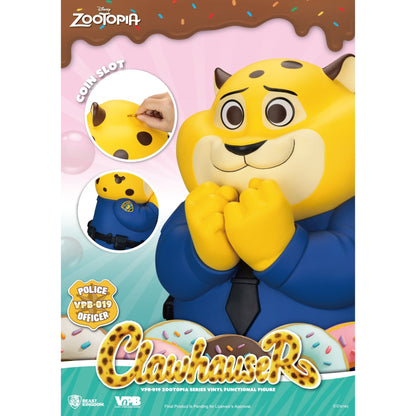 Beast Kingdom Piggy Bank Vinyl Zootopia Series Functional Figure Clawhause Figurine