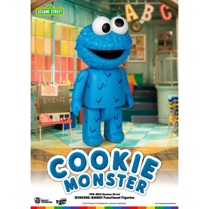 Beast Kingdom Piggy Bank Vinyl Large SYAKING-BANG!! Functional Figurine Sesame Street Cookie Monster Figurine