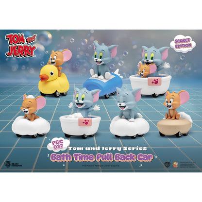 Beast Kingdom Pull Back Car Tom and Jerry Series Bath Time Blind Box Set 6 in the Assortment Figurine