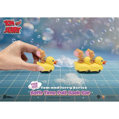 Beast Kingdom Pull Back Car Tom and Jerry Series Bath Time Blind Box Set 6 in the Assortment Figurine