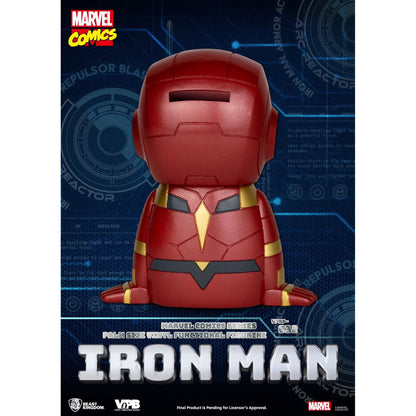 Beast Kingdom Piggy Bank MARVEL COMICS Series Palm Size Vinyl Functional Figurine Ironman Figurine