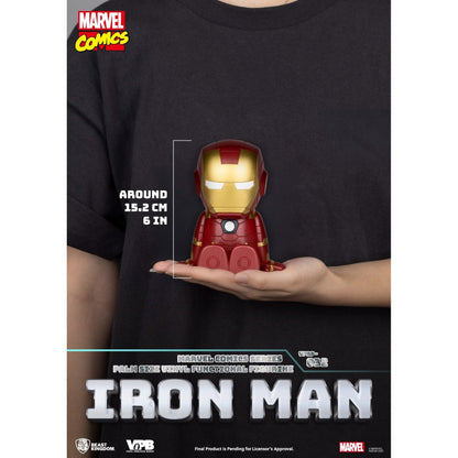 Beast Kingdom Piggy Bank MARVEL COMICS Series Palm Size Vinyl Functional Figurine Ironman Figurine