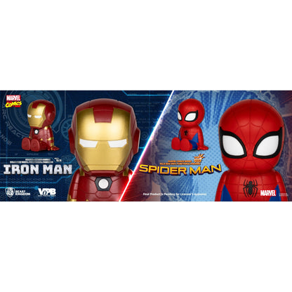 Beast Kingdom Piggy Bank MARVEL COMICS Series Palm Size Vinyl Functional Figurine Spiderman Figurine