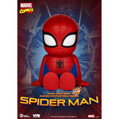 Beast Kingdom Piggy Bank MARVEL COMICS Series Palm Size Vinyl Functional Figurine Spiderman Figurine
