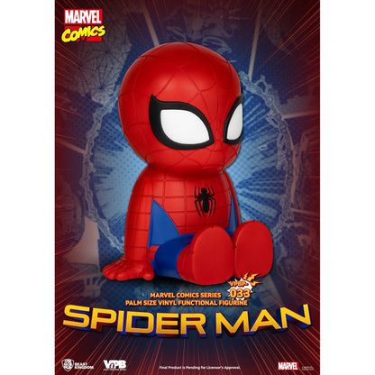 Beast Kingdom Piggy Bank MARVEL COMICS Series Palm Size Vinyl Functional Figurine Spiderman Figurine