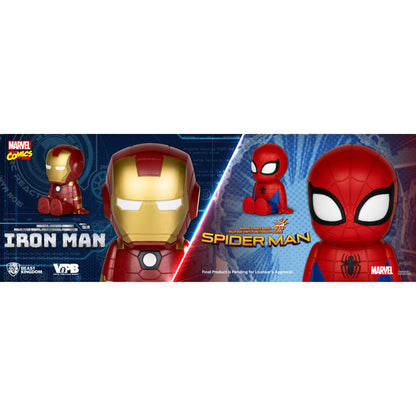 Beast Kingdom Piggy Bank MARVEL COMICS Series Palm Size Vinyl Functional Figurine Spiderman Figurine