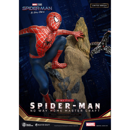 Beast Kingdom Master Craft Spiderman No Way Home Friendly Neighborhood Spiderman Figurine