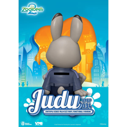 Beast Kingdom Piggy Bank Zootopia Series Palm Size Vinyl Functional Figurine Judy Figurine