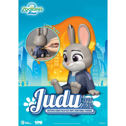 Beast Kingdom Piggy Bank Zootopia Series Palm Size Vinyl Functional Figurine Judy Figurine