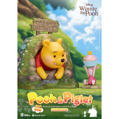 Beast Kingdom Master Craft Winnie the Pooh Pooh & Piglet Figurine