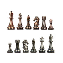 Kasparov Chess Set Grandmaster Silver & Bronze Game