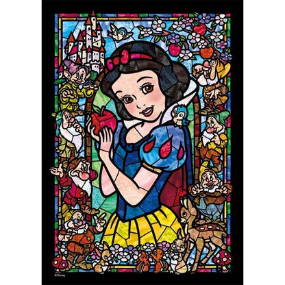 Tenyo Puzzle Disney Snow White and the Seven Dwarfs Stained Glass Puzzle 266 pieces
