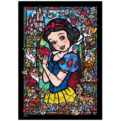 Tenyo Puzzle Disney Snow White and the Seven Dwarfs Stained Glass Puzzle 266 pieces