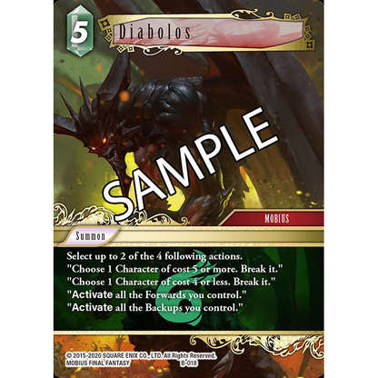 Final Fantasy TCG Multiplayer Challenge Boss Deck Chaos
