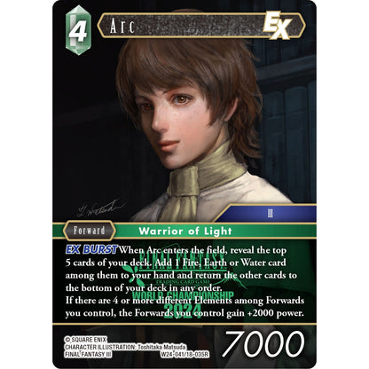 Final Fantasy TCG World Champion Decks 2024