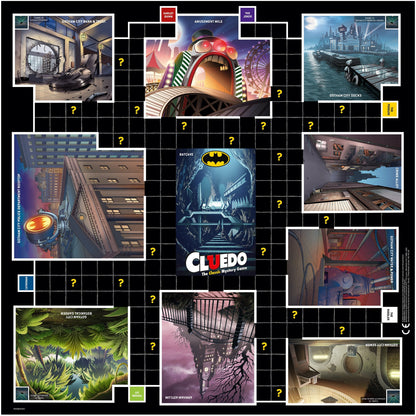 Winning Moves Batman Cluedo Game