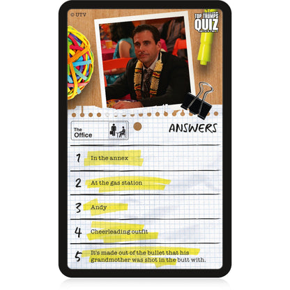 Winning Moves The Office Quiz Game