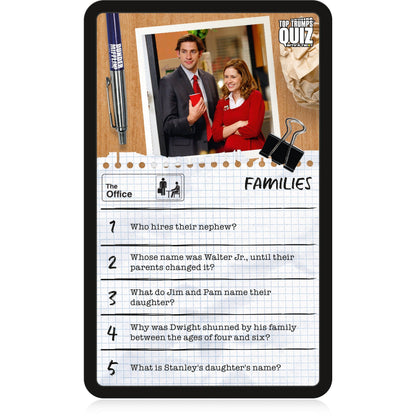 Winning Moves The Office Quiz Game