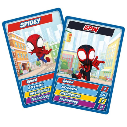 Winning Moves Spidey and His Amazing Friends Top Trumps - Juniors Game