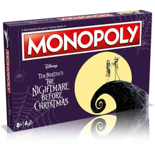 Winning Moves Nightmare Before Christmas Refresh Monopoly Board Game