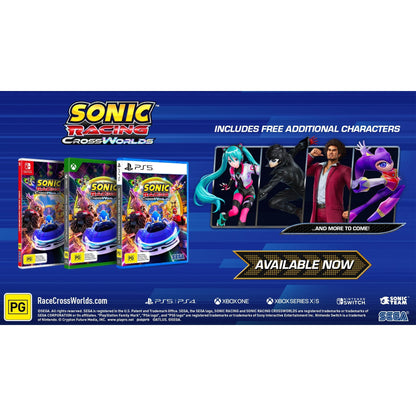 XBSX Sonic Racing: Crossworlds Game