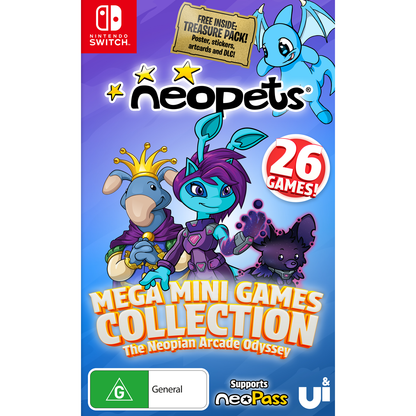 Nintendo Switch Neopets - Mega Mini Games Collection - Day 1 Edition Game